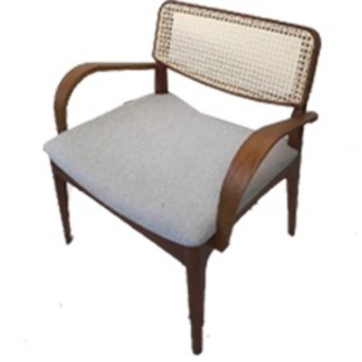 Poltrona Brisa Linho/Palha Cru 0.73l  X 0.78a  X 0.54p