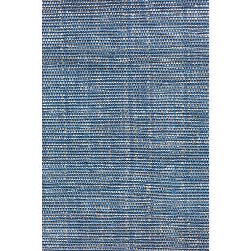 Tapete Bosque Sisal Bege/Azul 3.00l  X 4.00a